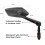 2 Pack 360 Adjustable Bike Rear View Mirrors for Handlebars, Scratch-Resistant Glass, Compatible with E-Bikes 4
