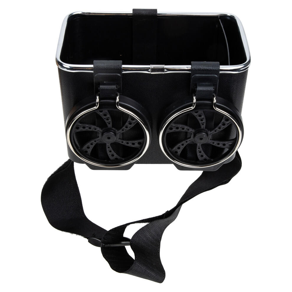 Car Center Console Storage Box Organizer With Cup Holder - Multi-Functional Car Storage Organizer Box 9399596645629