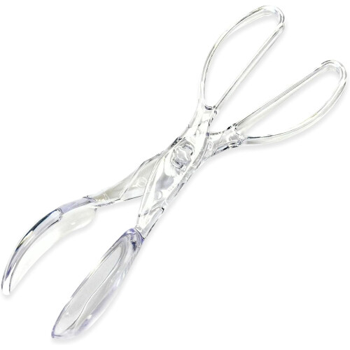 Salladsaxtång Transparent 11,25 tum