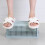 Clear Plastic Storage Basket - Stackable Rectangular Snack Organizer Bin for Pantry Shelves & Countertop Clutter Control 6