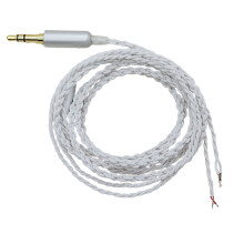 Breiseán fireann 3.5mm go nascóir sreinge lom 1 phacáiste
