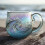 Κούπα Sea Glass Wave 12oz Χειροποίητο Φυσητό Ωκεανό Σχεδιασμός 6