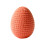 Hand Crocheted Easter Egg Ornament Pastel Orange Set of 1 5