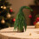 Artificial Christmas Tree Green Cypress 18 Inch 4