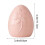Ceramic Easter Egg Ornament 4.4 inch Pink 3