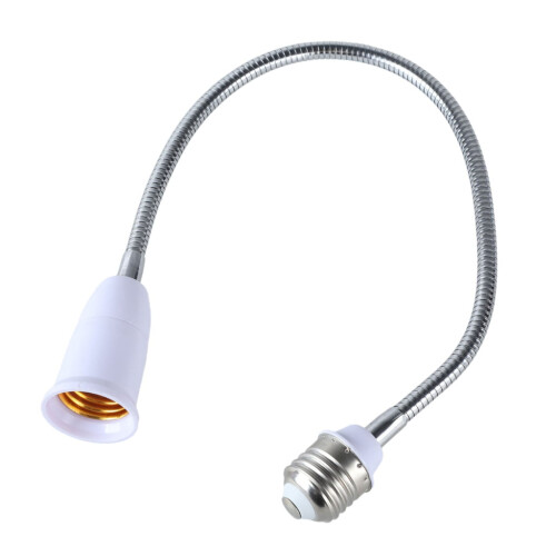 E27-es foglalathosszabbító adapter izzókhoz 2