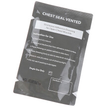 Emergencies Trauma Sticker Square Medically Chest Seal Vented Dressing Bandages Chest Seal Outdoor Emergencies Medically Tool