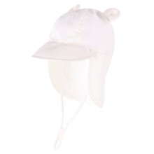 Toddler Hat,Toddler Kids Sun Hats UPF 50+ Wide Rigid Brim Boys Girls Beach Swim Sunhat,Kids Hats,White,1-2 Years