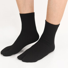 Japanese Tabi Socks Unisex Split-Toe Mid-Calf 1 Pair
