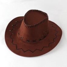 Suede Kids Cowboy Hat for Themed Parties, Dress-Up & Toddlers – Compatible with Western Costumes