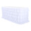 Toalha de mesa plissada multicamadas elegante 60x120 polegadas 1