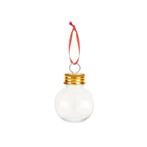 Pallonmuotoiset pullot korkilla 50ml 4 kpl