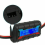 DC digital volt-amperemåler LCD-skærm 200A 2