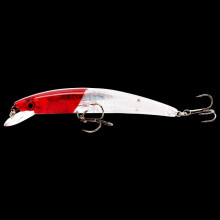2PC Fishing Lures Jigs realistic silhouette 12cm 14g with Rattle Beads Fake Fish Bait Simulation Minnow Lure Floating Fishing Gear