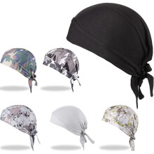Set de 6 căști cu absorbție rapidă a umezelii | Căciulă respirabilă cu uscare rapidă și învelitoare reglabilă pentru cap, pentru sport,