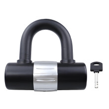 Bike Lock,Waterproof Theft-Proof Portable U Lock with Key,Bike U Lock for Electric Vehicles