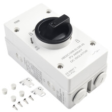 Rotační izolátor DC 1000V32A4-pólový IP66