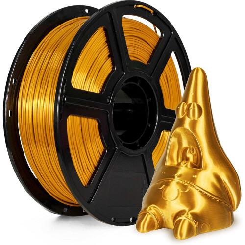 Silke PLA3D printerfilament 1,75 mm 1 kg guld