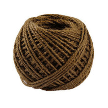 40M Natural Jute Twine – Bulk Hemp Rope for Crafts, Gardening, Gift Wrapping, Christmas, Weddings, Packing – Brown Burlap Cord
