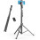 62" Adjustable Phone Tripod Stand with Remote, Compatible with iPhone & Android, Portable for Video, Selfie, Ring Light 1