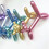 Pachet de 100 de baloane lungi multicolore 5