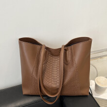 Sac cabas en cuir pour femme (1 pièce)