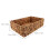 Brown Woven Hyacinth Storage Basket for Bathroom Organization 2