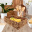 Brown Woven Hyacinth Storage Basket for Bathroom Organization 4