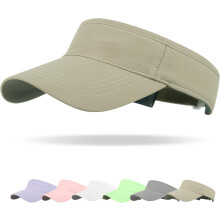 Sun Visor Hat Breathable Visors Sport Golf Visor Adjustable Velcro Sun Cap UV Performance Hats for Women Men