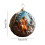 Kerststalornament 3D Acryl 4-pack 3