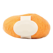 Mohair fait main au crochet, pull et écharpe bébé en laine épaisse, pelote de laine.