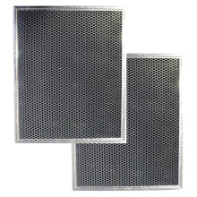 Vaihtohiilisuodattimet, yhteensopivat 99010308:n, BPSF30:n, QS:n, WS:n ja WB02X10707:n kanssa – 10 kpl 13/16” x 13 5/16” – 2 kpl pakkaus