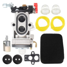 EBZ7001 Carburetor for RedMax Backpack Blowers - Replacement Carb Kit with Gasket, Filter & Fuel Lines - Fits EBZ6500, EBZ5150, EBZ8001 Models