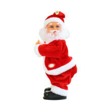 Père Noël avec musique et décorations animées dansantes, jouet électronique créatif, cadeau idéal pour les fêtes et les anniversaires.