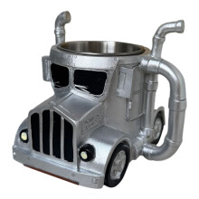 Handgefertigter LKW-Kaffeebecher, LKW-Fahrer-Kaffeebecher, Sattelschlepper-Kaffeebecher, perfekt für LKW-Fahrer und Kaffeeliebhaber – ideales