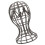 Wig Stand Display Rack Plastic Head Shape for Long Short 1