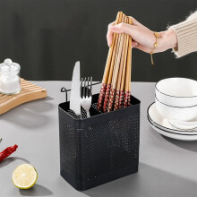 1PCS Stainless Steel Chopsticks Rack,Cutlery Drying Basket Hanging Tableware Holder Cutlery Dryer Drainer Shelf with Hook for Kitchen