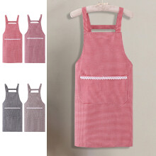 Canvas Apron for Summer Workwear Breathable Fabric with Adjustable Straps for Comfortable All-Day Wear Ideal for Cooking and Gardening