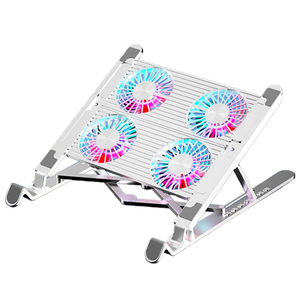 Yiemeen Gaming Laptop Coolers Laptop Fan Cooling Stand Quiet Cooling Fan For Laptop Height Stand Led Laptop Cooling Pad Light 9083649299661