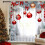 Light Filtering Christmas Curtains Art Deco Silver 51 inch 1