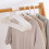 WZXPWT 10-Pack Plastic Clothes Hangers – Multi-Functional for Display, Drying & Wardrobe Organization 5