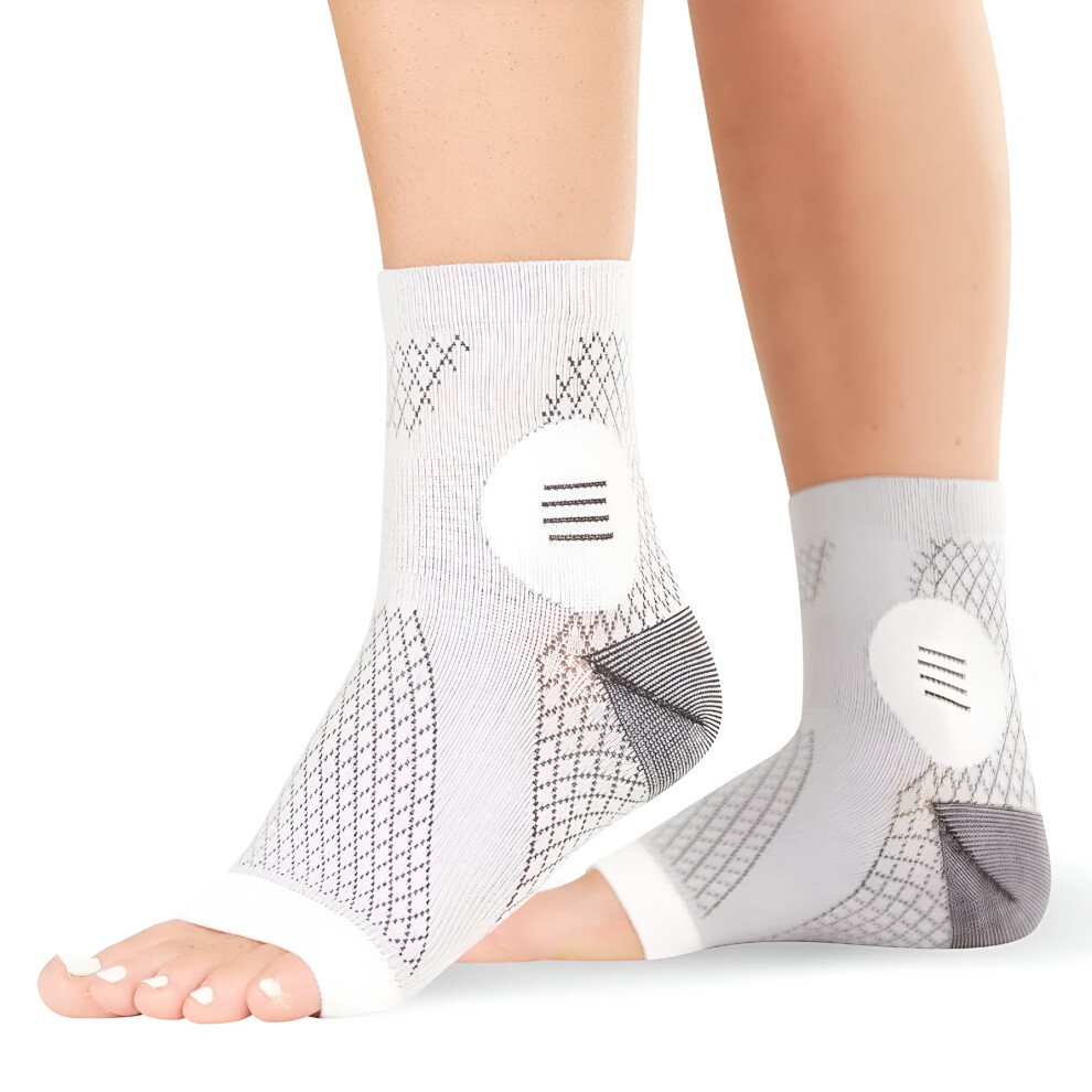 3Pair Neuropathy Socks Toeless Compression Socks Breathable Comfortable Ankle Socks Relief Athletic Socks For Arch & Heel