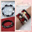 Stone Bead Kit Black Red White Rose Gothic Cross 500 pcs 5