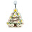 Serviettes de Noël absorbantes et décoratives 24 x 20 cm 2