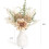 Kunstige silkeblomster i keramisk vase 33 cm 3