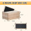 8 Frame Deep Bee Hive Box, Langstoth Deep Brood Bee Box for Beekeeper,Include Beehive Frames and Wax Foundations (unassembled)$$Animal Other 3