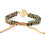 Boho Green Jasper Wrap -rannekoru, luonnonkivi 2