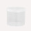 2 Pcs round Plastic Box Organizer, Transparent Storage Container for Swabs, Toothpicks, Coffee Cups, Small Tools 2