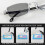 Γυαλιά αυτόματης εστίασης Kloiadka, γυαλιά Blue Ease Optics, γυαλιά ανάγνωσης Blueease-Optics Glass με 3