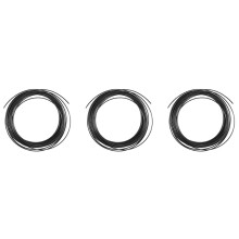 3piezas 10M ABS 3D Filamento de Impresora de 1,75 mm para Impresoras 3D de Pluma de Garabato - Negro